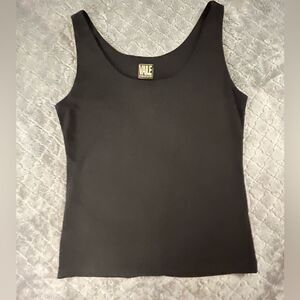 Black Vaile Couture Tank Top